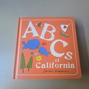 ABCs of California Kids Board Book - Orange